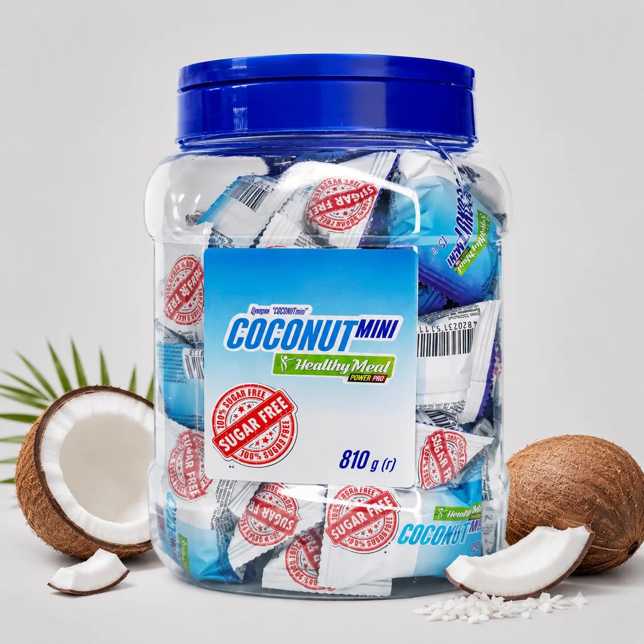Цукерки "COCONUT mini, Без цукру