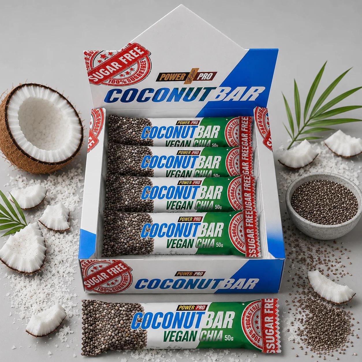 Coconut Bar Vegan Chia